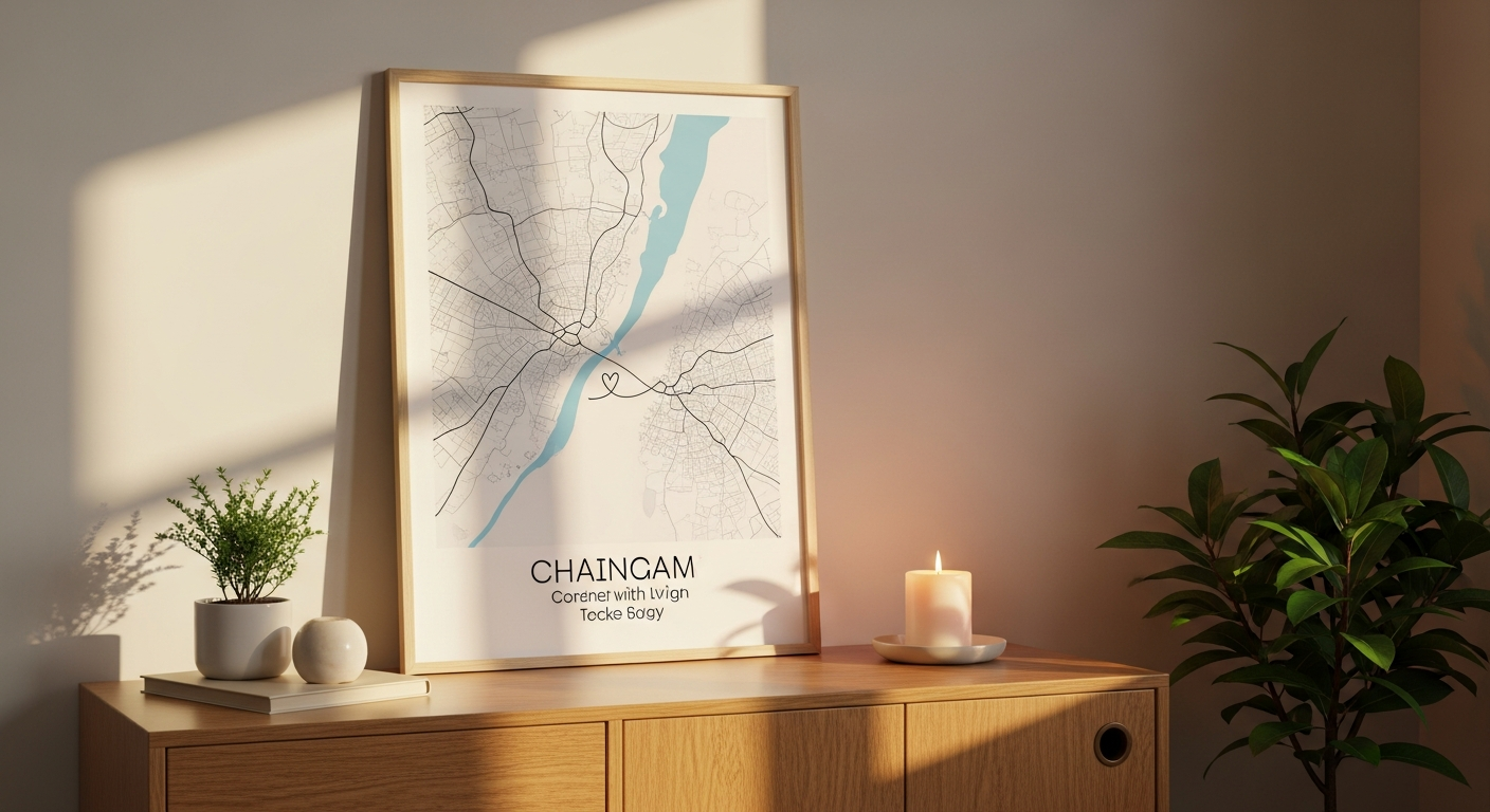 Cadeau Couple Distance : Réunissez vos deux adresses