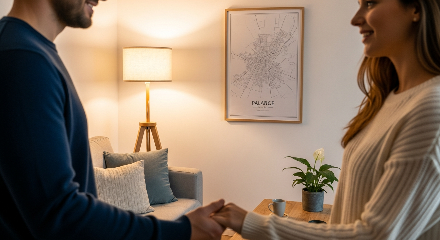 Offrir le plan de votre rencontre : Une affiche personnalisée et romantique pour immortaliser le lieu unique où votre histoire a commencé