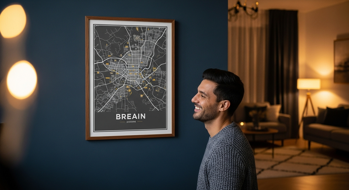 Trouver le Cadeau Saint Valentin Homme idéal : Pourquoi la cartographie sentimentale va le toucher