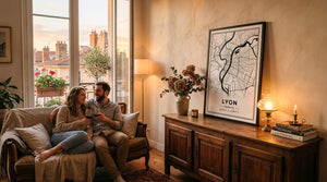 Poster Lyon : La ville de votre histoire