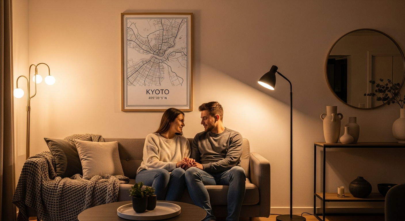 Poster Couple Personnalisé : L'art d'afficher son amour