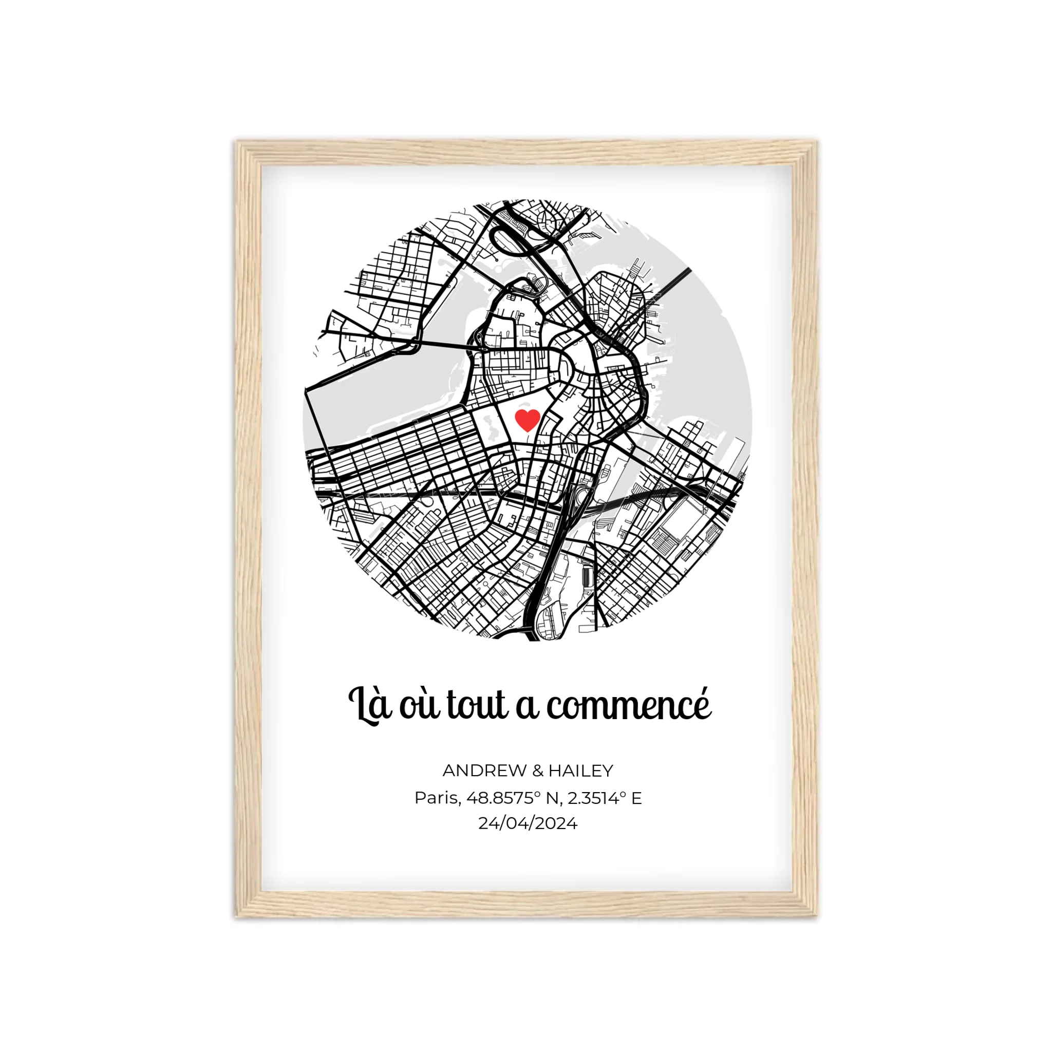 Natural (Wood) 30x40