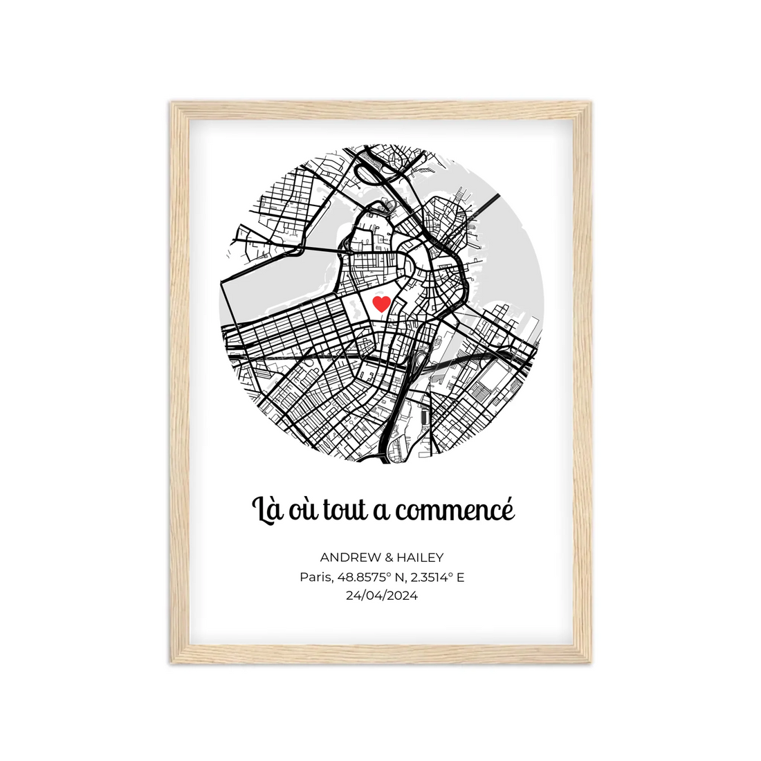 Natural (Wood) 30x40