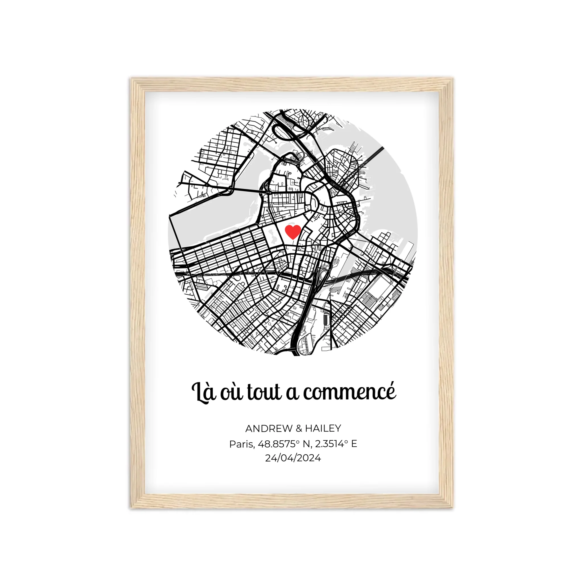 Natural (Wood) 30x40