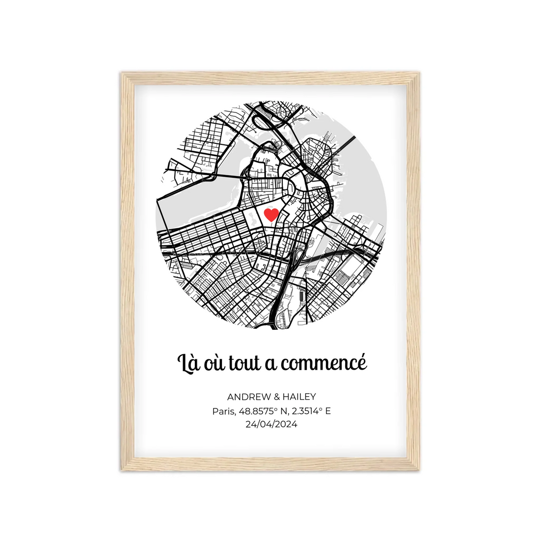 Natural (Wood) 30x40