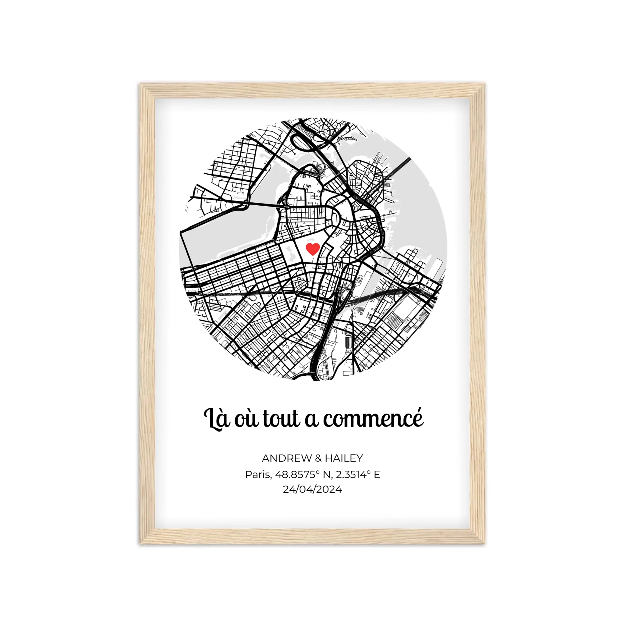 Natural (Wood) 30x40