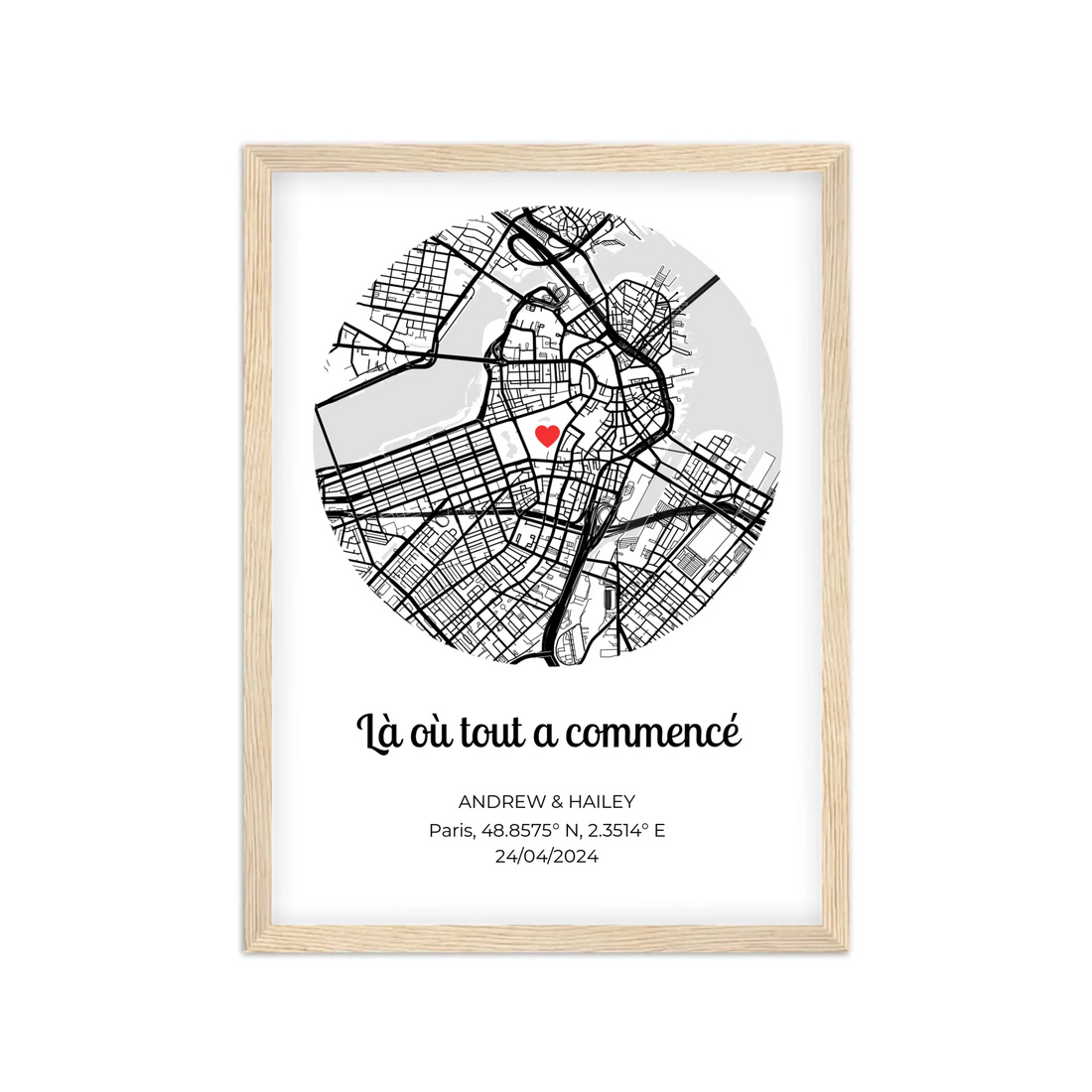 Natural (Wood) 30x40